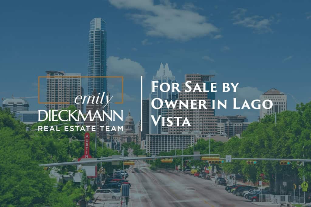 Stunning downtown Austin skyline with skyscrapers and cityscape background for real estate sales in Lago Vista.
