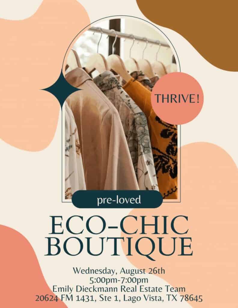 Eco Chic Boutique Flyer